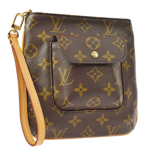 louis vuitton wrist bag|louis vuitton change pouch.